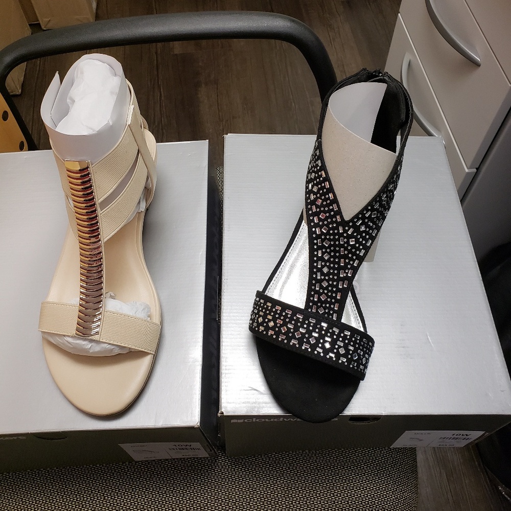 Wedge Sandals - Sz 10 W